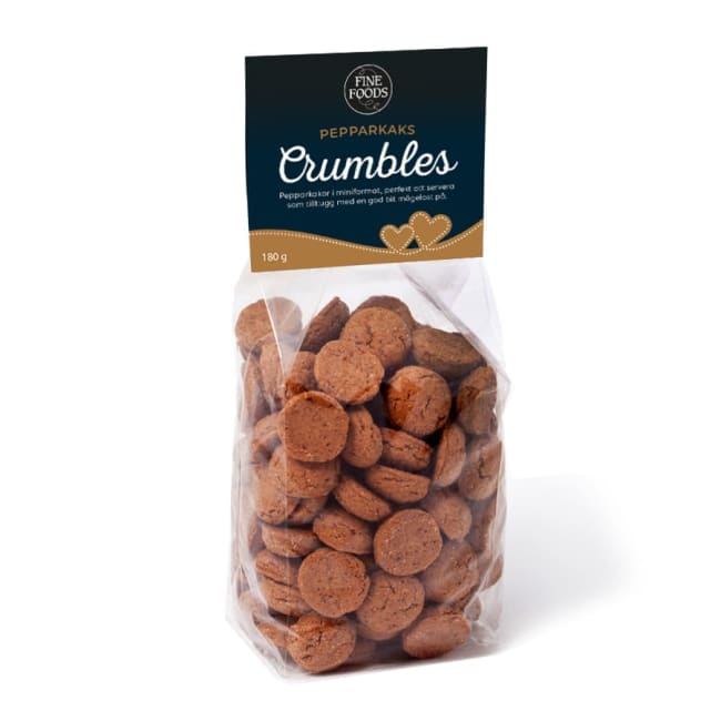 Pepperkake Crumbles 180g, Sigtuna Deli