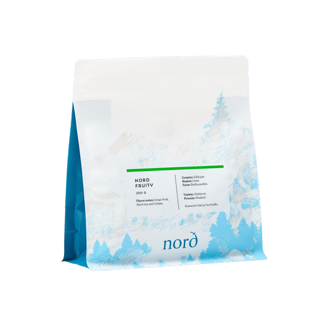 Nord Kaffe Fruktig Etiopia 250g hele bønner