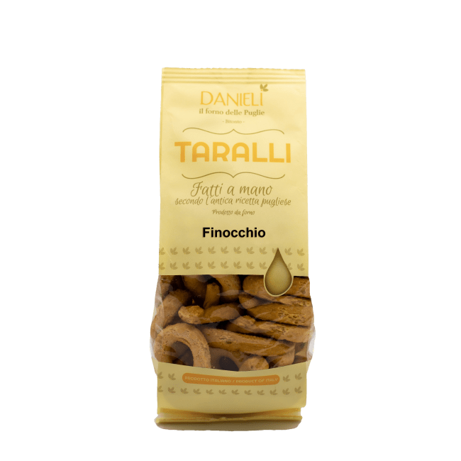 Taralli Finocchio 240g, Danieli