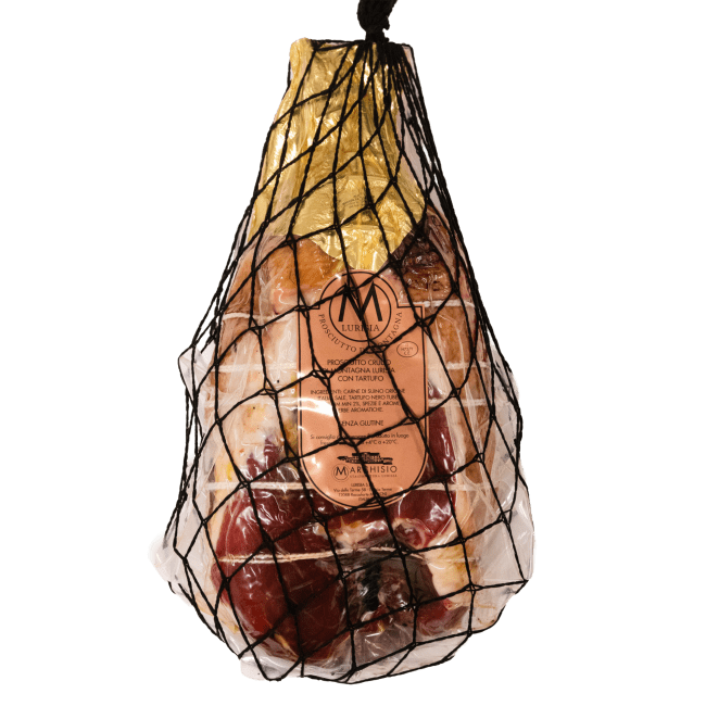 Prosciutto di Montagna Lurisia con Tartufo Nero, Marchisio