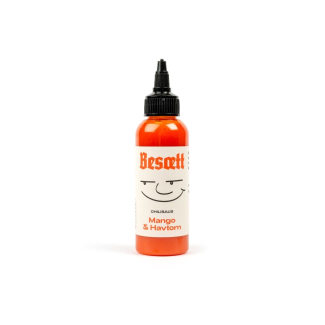 Besætt Rød Chilisaus 105g - Mango & Havtorn