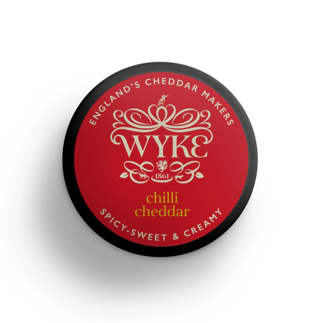 Wyke Chili Cheddar 100g Spicy, Sweet & Creamy, Wyke Farms