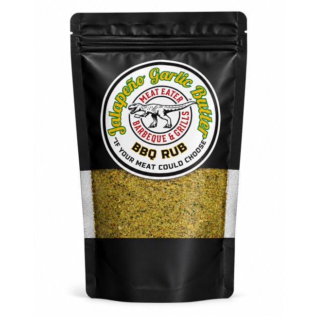 Jalapeno Garlic Butter BBQ Rub 250g, Meat Eater BBQ