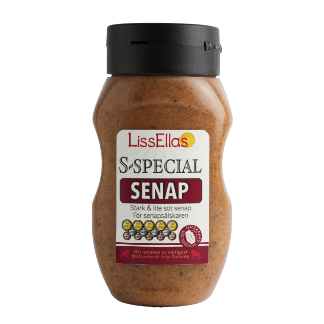 S-Spesial sennep 300g plastflaske, LissEllas