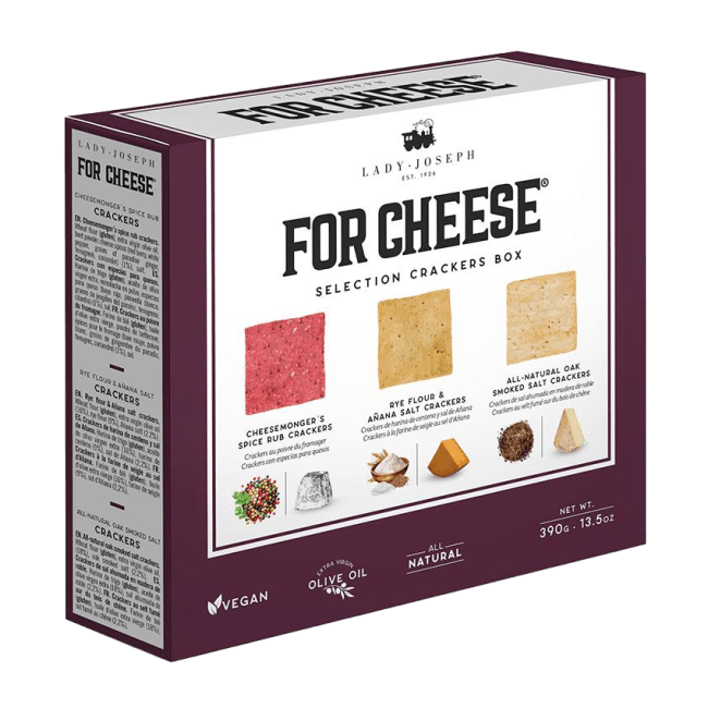 Crackers Selection box 390g, Lady Joseph