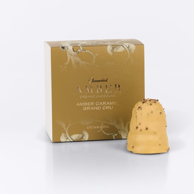 Amber Grand Cru Flødebolle (50 gram/stk) - 4 stk 4 pack (uke 35-44)