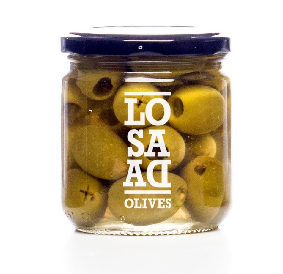 Pitted Gordal olives Jalapeno stuffed 347ml
