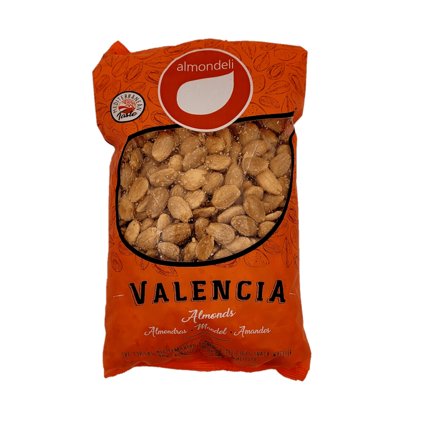 Valencia mandler 1kg - u/skall saltristet, Almondeli Matcompaniet