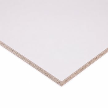 15mm White Melamine Faced Chipboard Double-Sided Shelving 2440mm x 1220mm (8' x 4')