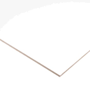 6mm Double-Sided White Melamine Faced MDF 2440mm x 1220mm (8' x 4')