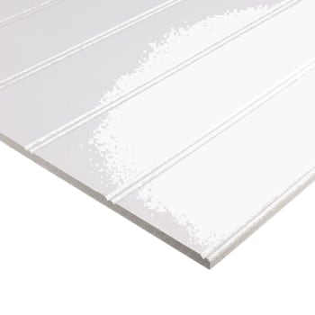 9mm Moisture Resistant MDF Bead & Butt Wall Panelling Sheet 101.6mm Centres 1220mm x 2440mm (4' x 8')