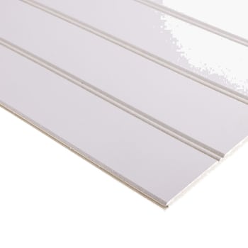9mm Moisture Resistant MDF Bead & Butt Wall Panelling Sheet 101.6mm Centres 2440mm x 605mm (8' x 2')