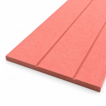 9mm Primed Long Grooved MDF Wall Panelling Sheet 2440mm x 1220mm (8' x 4')
