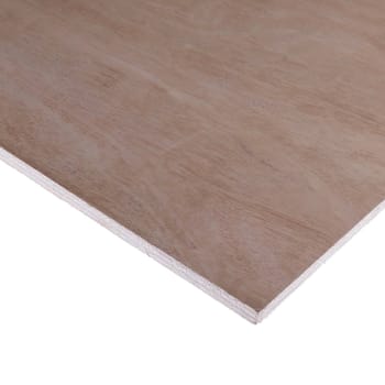 9mm Hardwood Faced External Grade Plywood B/BB Grade CE2+ 3050mm x 1525mm (10' x 5')