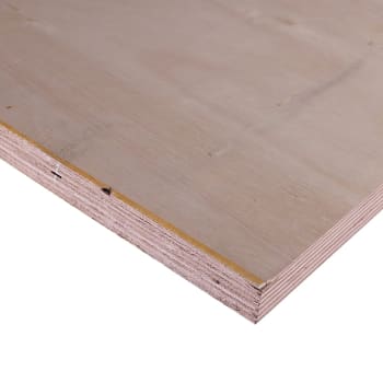 25mm Hardwood Faced External Grade Plywood B/BB Grade CE2+ 3050mm x 1525mm (10' x 5')