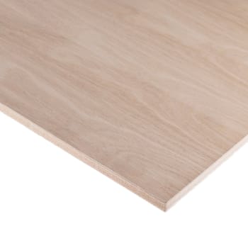 16mm Oak Veneered MDF Crown Cut A/B Grade 2 Sides 2440mm x 1220mm (8' x 4')