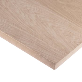 31mm Oak Veneered MDF Crown Cut A/B Grade 2 Sides 2440mm x 1220mm (8' x 4')