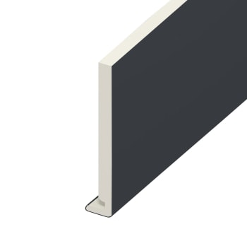 16mm Plain Anth Grey Fascia Board 150mm x 5m