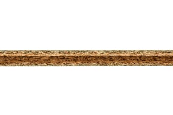 Edge of 22mm P5 Moisture Resistant Chipboard Flooring T&G