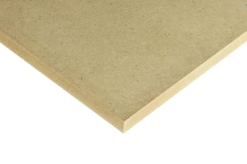 corner of 25mm moisture resistan mdf