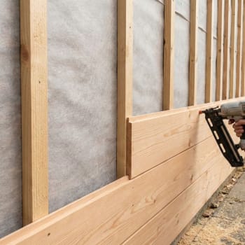 2x1 battening behind cladding