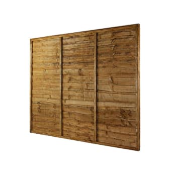 3 panel horizontal fence panel