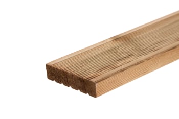 38mm x 150 decking angle grooved reeded