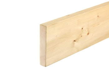 angled side view of 9x2 sawn treated timber