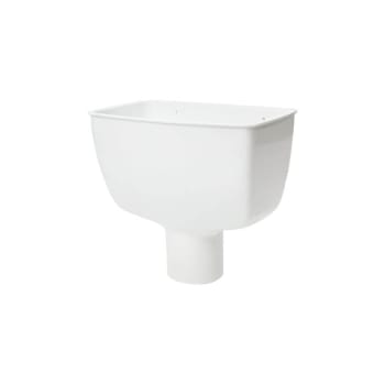 68mm Hopper Square / Round White