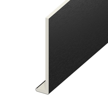 9mm Plain Black Ash Capping Board 150mm x 5m