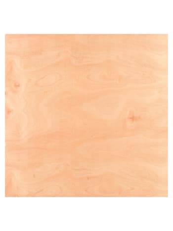 front face of 9mm structural plywood