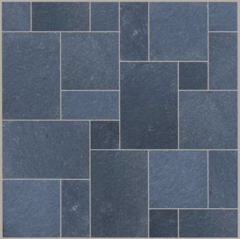 Black Limestone Paving Slabs Patio Pack (~15m2/Pack)