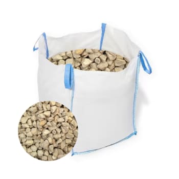 bulk bag of buff cotswold chippings
