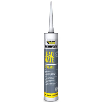 front of everbuild everflex lead mate sealant grey 295ml