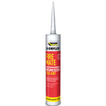 Everbuild Fire Mate Intumescent Acrylic Sealant White 295ml