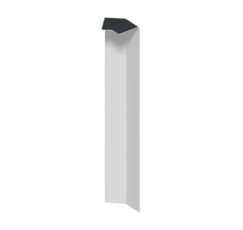 Universal 135 Degree External Corner Trim Black Ash 300mm