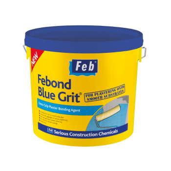 Febond Blue Plasterers Grit 10 Ltr (Tub)