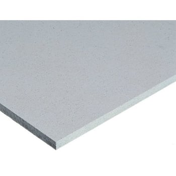corner of fermacell gypsum square edge board
