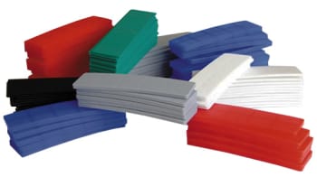 assortment of multi coloured flat packers