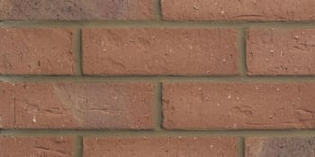 Installed Forterra Facing Brick Cheshire Red Multi Brick