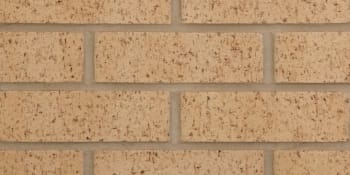 Installed Forterra Facing Brick Cumbria Buff Rustic Brick