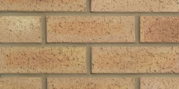 Installed Forterra Facing Brick Murrayfield Buff Multi Rustic Brick