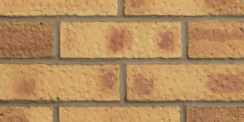 Installed Forterra Facing Brick Saxon Gold Brick