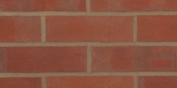 Installed Forterra Facing Brick Tweed Red Blend Brick