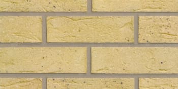 Installed Forterra Facing Brick Village Golden Thatch Brick