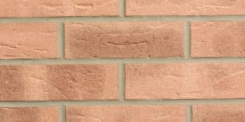 Installed Forterra Facing Brick Village Oatmeal Buff Multi Brick