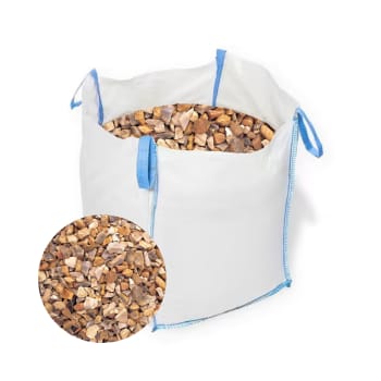 bulk bag of buff golden gravel