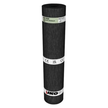 roll of iko tgx torch-on underlay
