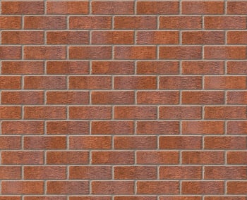 Installed Ibstock Facing Brick Anglian Red Multi Rustic Brick