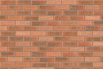 Installed Ibstock Facing Brick Cavendish Dorket Fireglow Brick